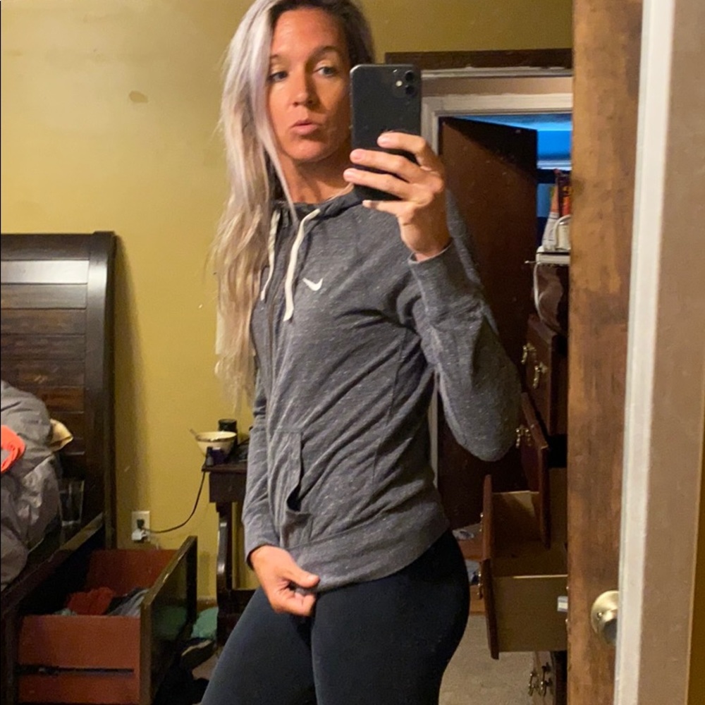 Nike grey hoodie